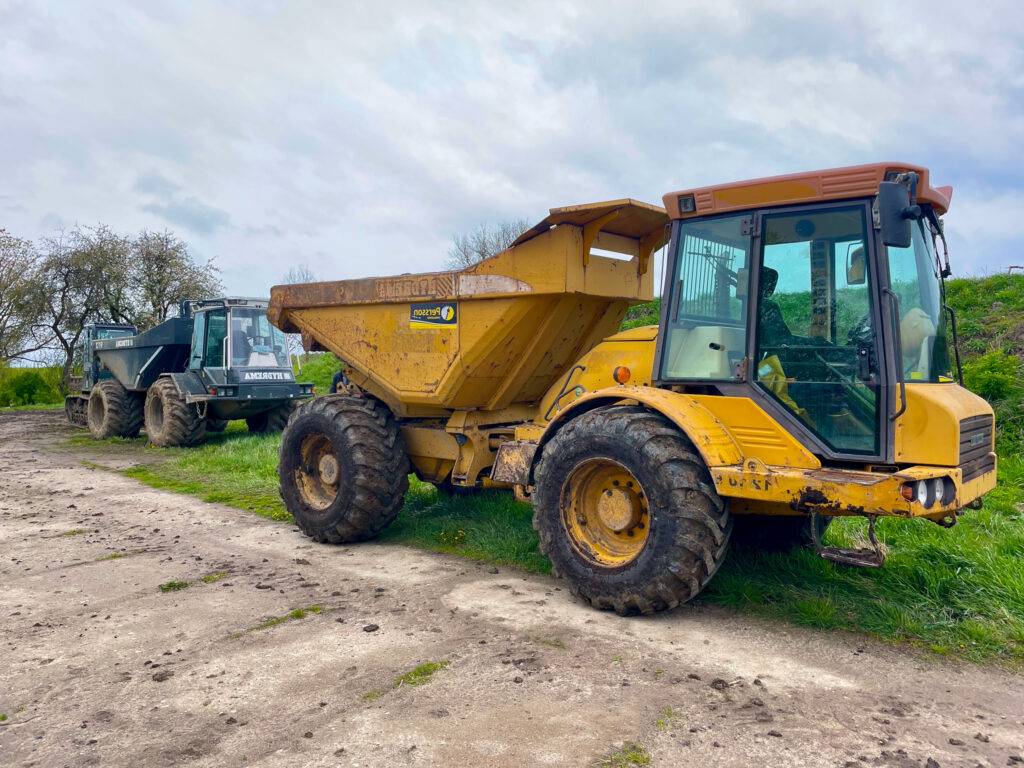 Wozidła budowlane HydroBagger do transportu gruntu i materiałów w trudnym terenie